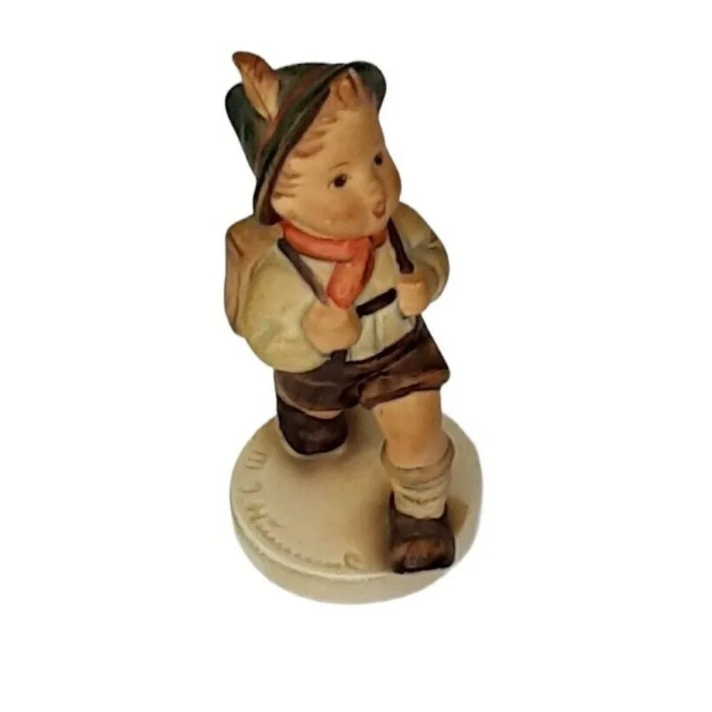 Vintage Hummel Goebel School‎ Boy on a Stand Figurine 82 2/0 Collectible